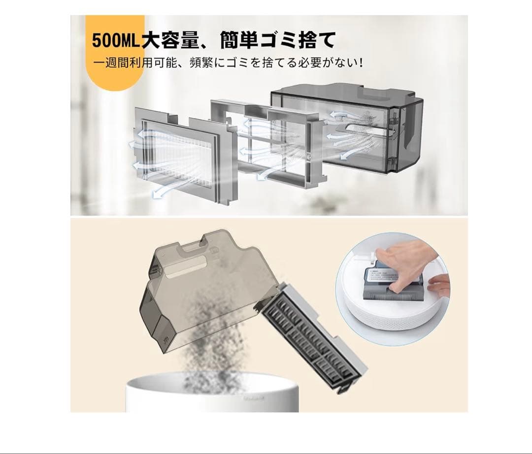 OKP ロボット掃除機 本体 ホワイト