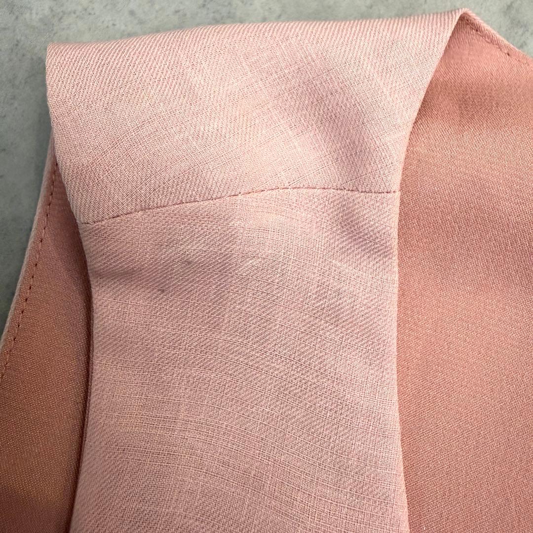 取引中 【FOXEY NEWYORK】ノースリーブワンピース ペールピンク 40