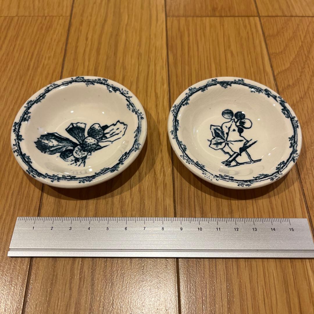 フランス　アンティーク　リネット　4枚セット