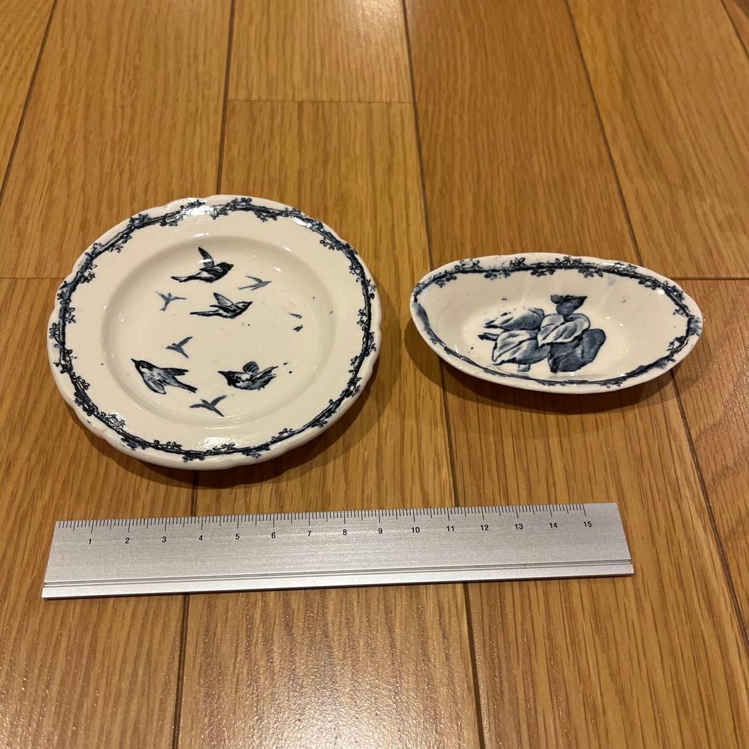 フランス　アンティーク　リネット　4枚セット