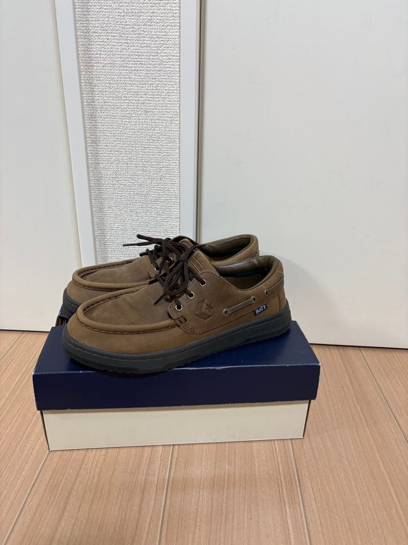 CONVERSE BoTT ブラウンデッキシューズ