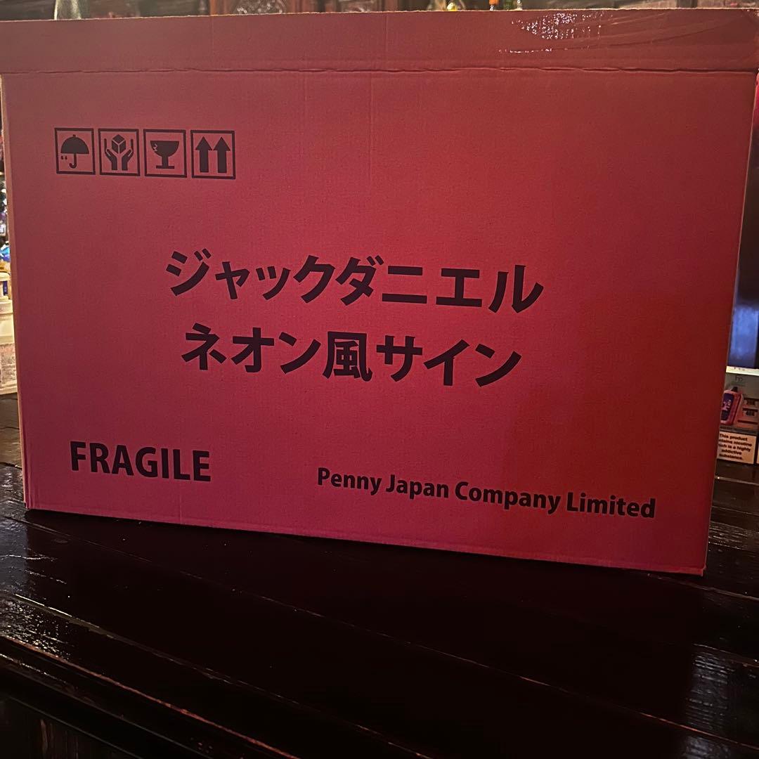 Jack Daniel's ネオン サイン　新品未開封　非売品