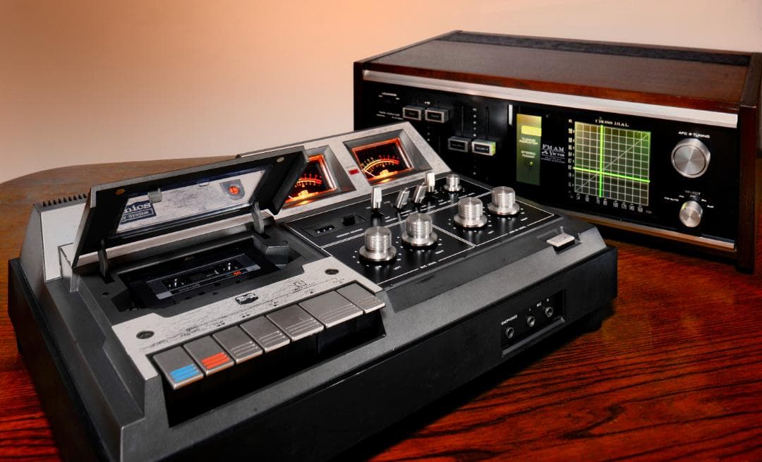 ★Technics STEREO CASSETTE DECK RS-640U　♪