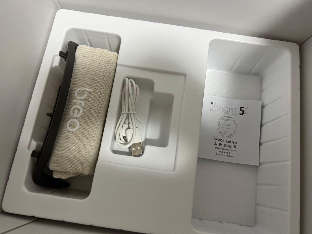 Breo iDream 5S ブレオ ヘッドマッサージ 頭皮マッサージ 電動