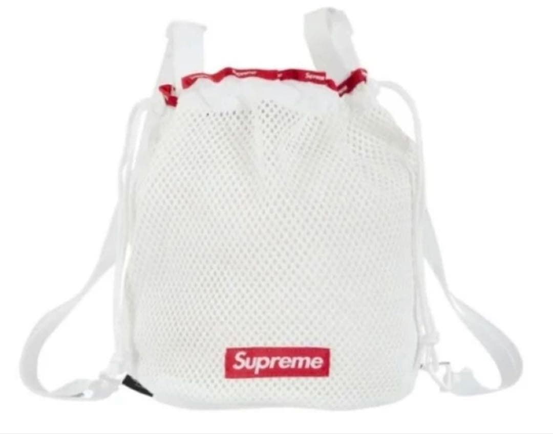 Supreme メッシュバックパック ホワイト