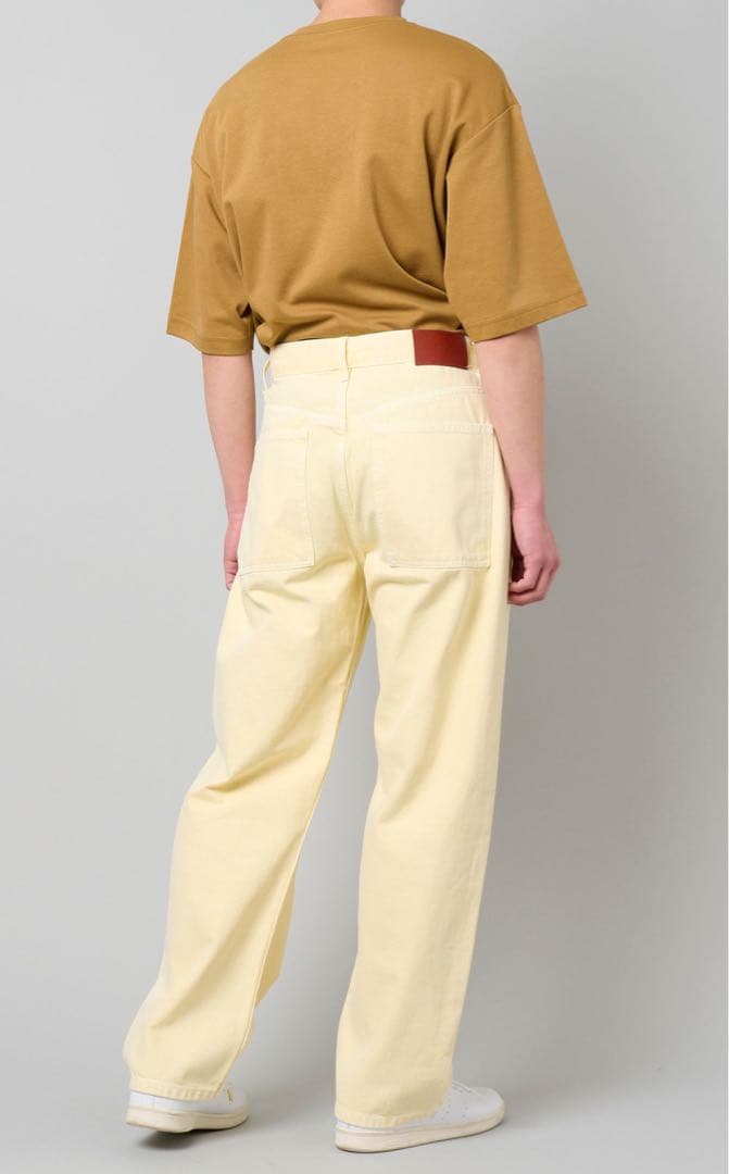 定価48400円STUDIO NICHOLSON ガーメントダイデニムパンツ　S