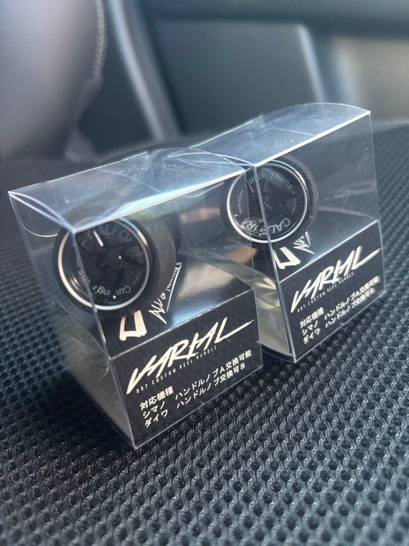 DRTバリアルノブ単体 2個　カルフォーム　White Ribbon