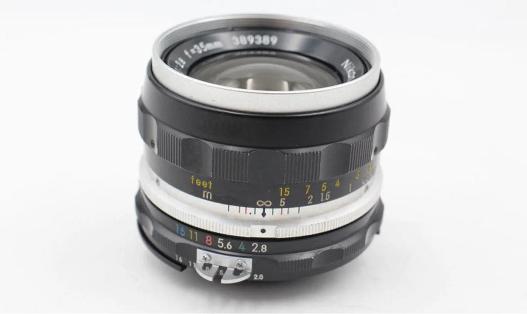 ニコン NIKKOR-S Auto 35mm F2.8 Ai改 レンズ