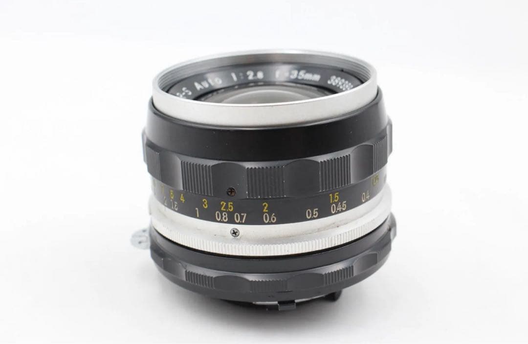 ニコン NIKKOR-S Auto 35mm F2.8 Ai改 レンズ