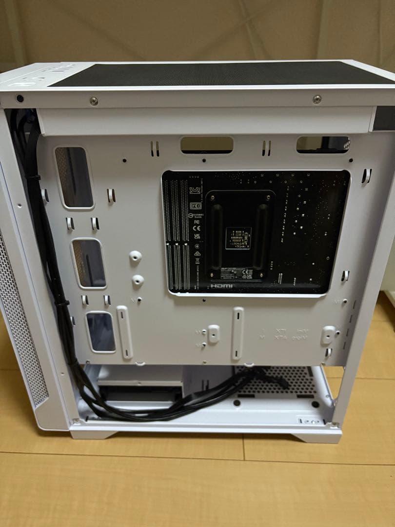 ミニタワーPCケース　mATX マザーボード　空冷　CPUクーラー　ファン×5