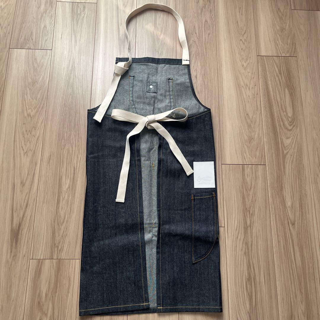 DENHAM デニム素材　エプロン