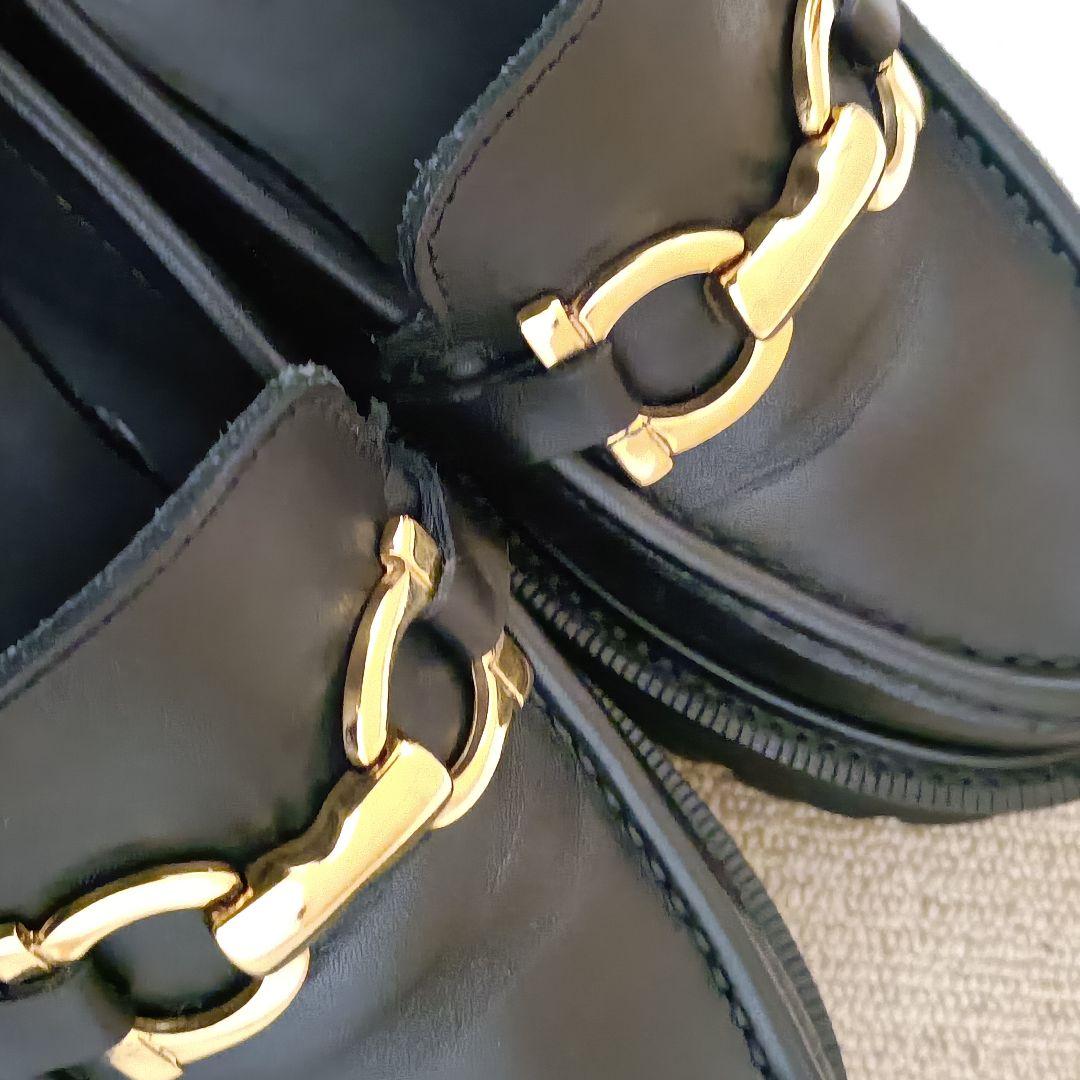 CAMINANDO カミナンド 23cm ビットローファー 厚底