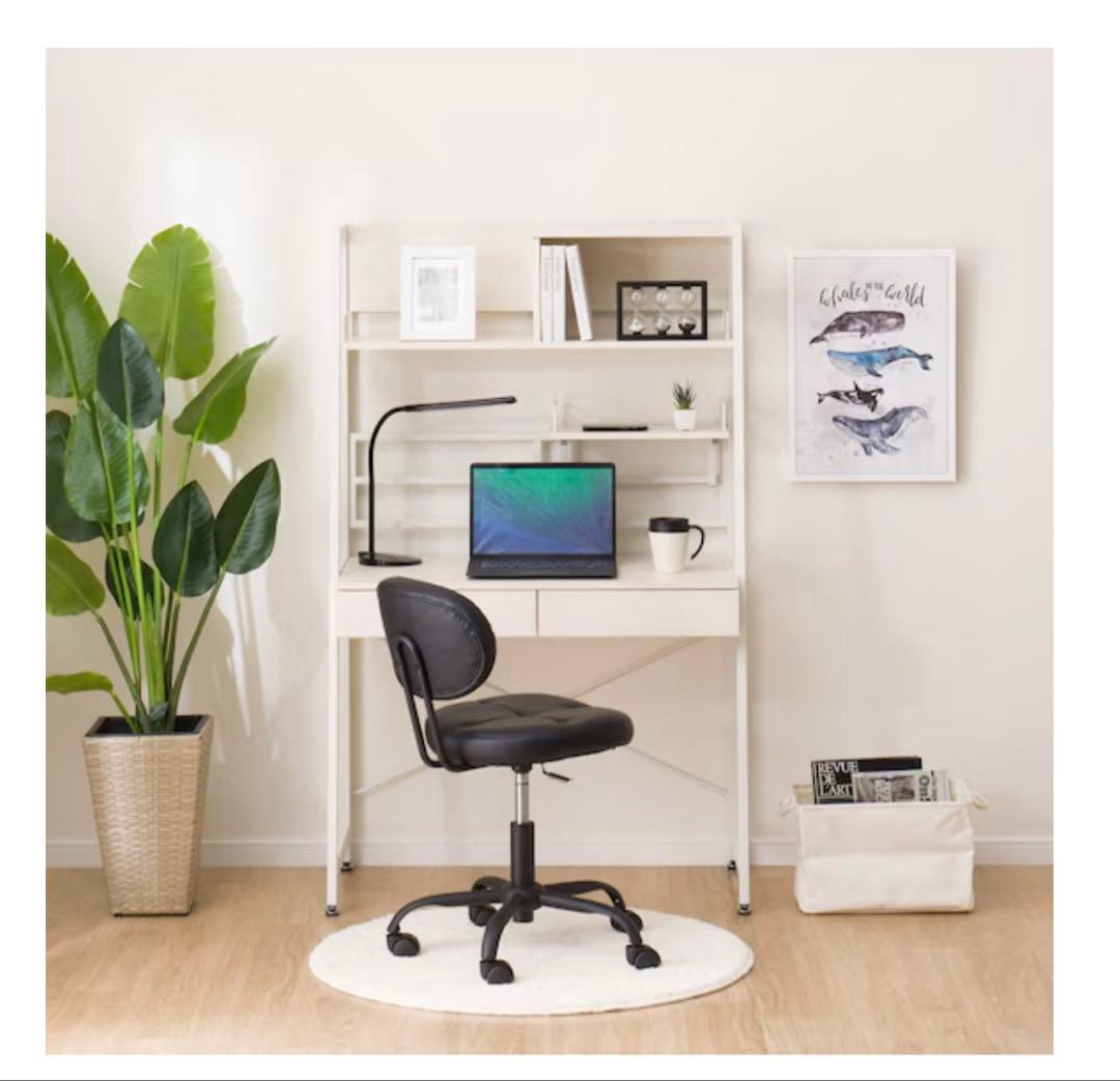 【らら】ニトリ 省スペースデスク(RB001 93 WW)