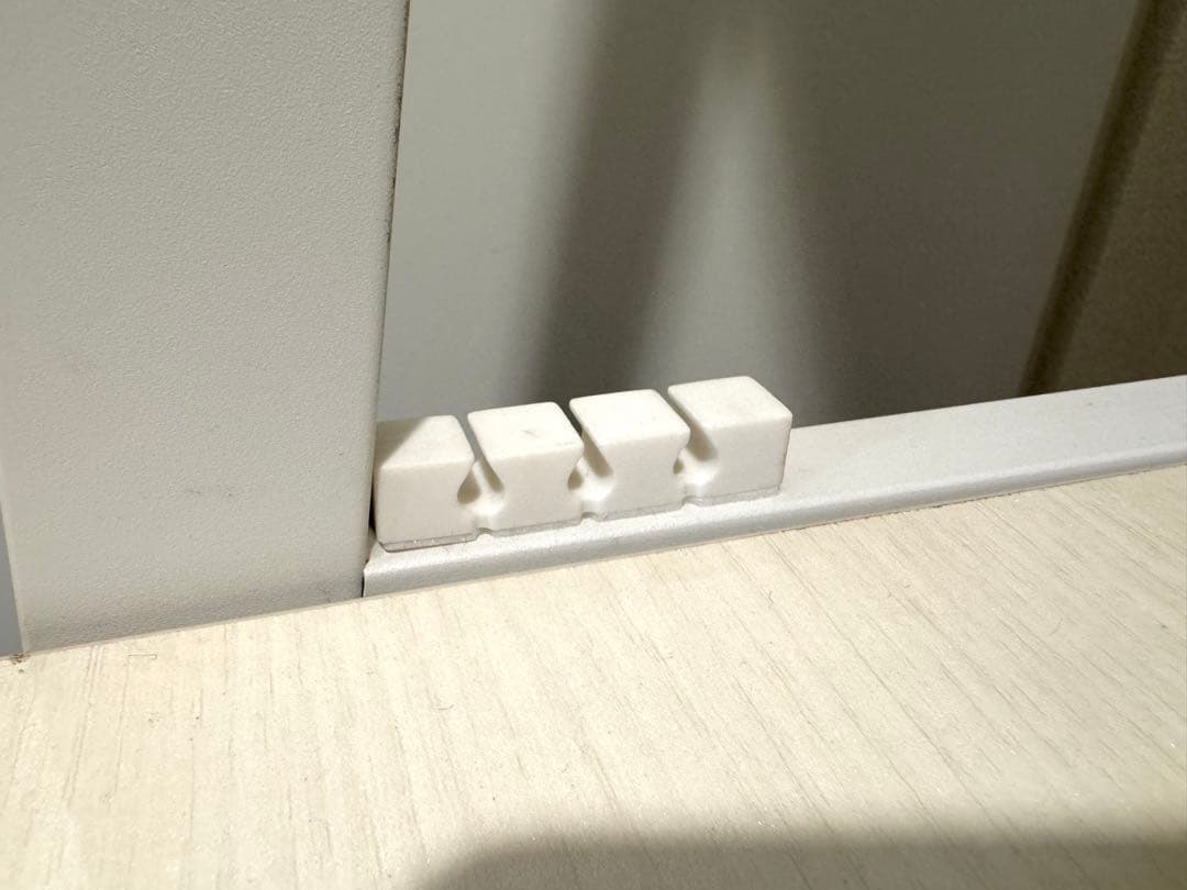 【らら】ニトリ 省スペースデスク(RB001 93 WW)