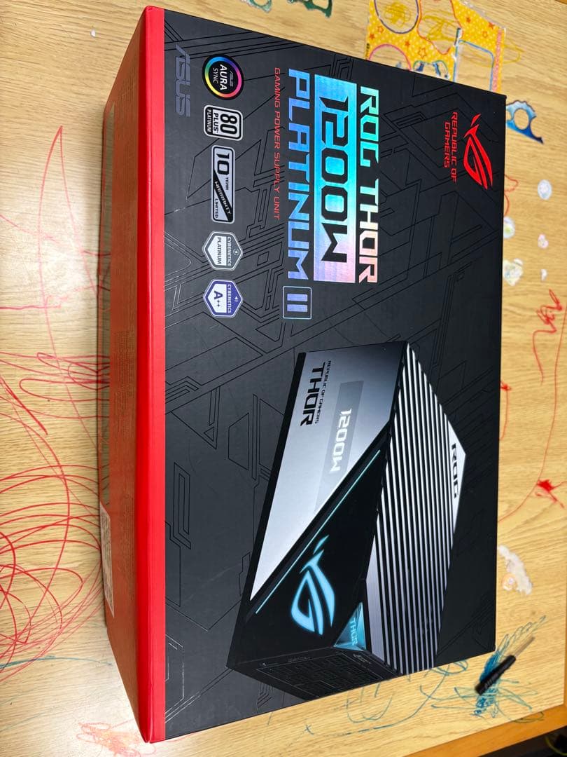 (美品)ROG THOR 1200W PLATINUM II 電源ユニット