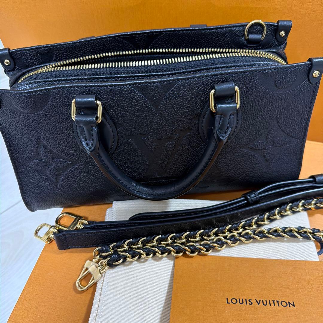 LOUIS VUITTON ハンドバッグ モノグラム・アンプラント オンザゴー