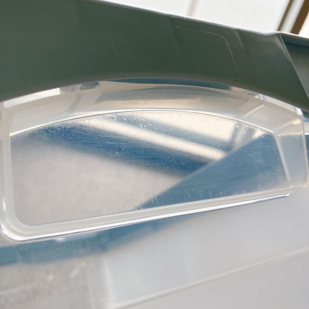 リス　折りたたみコンテナ4点セット　フロントオープン　ライトブルー　収納ボックス