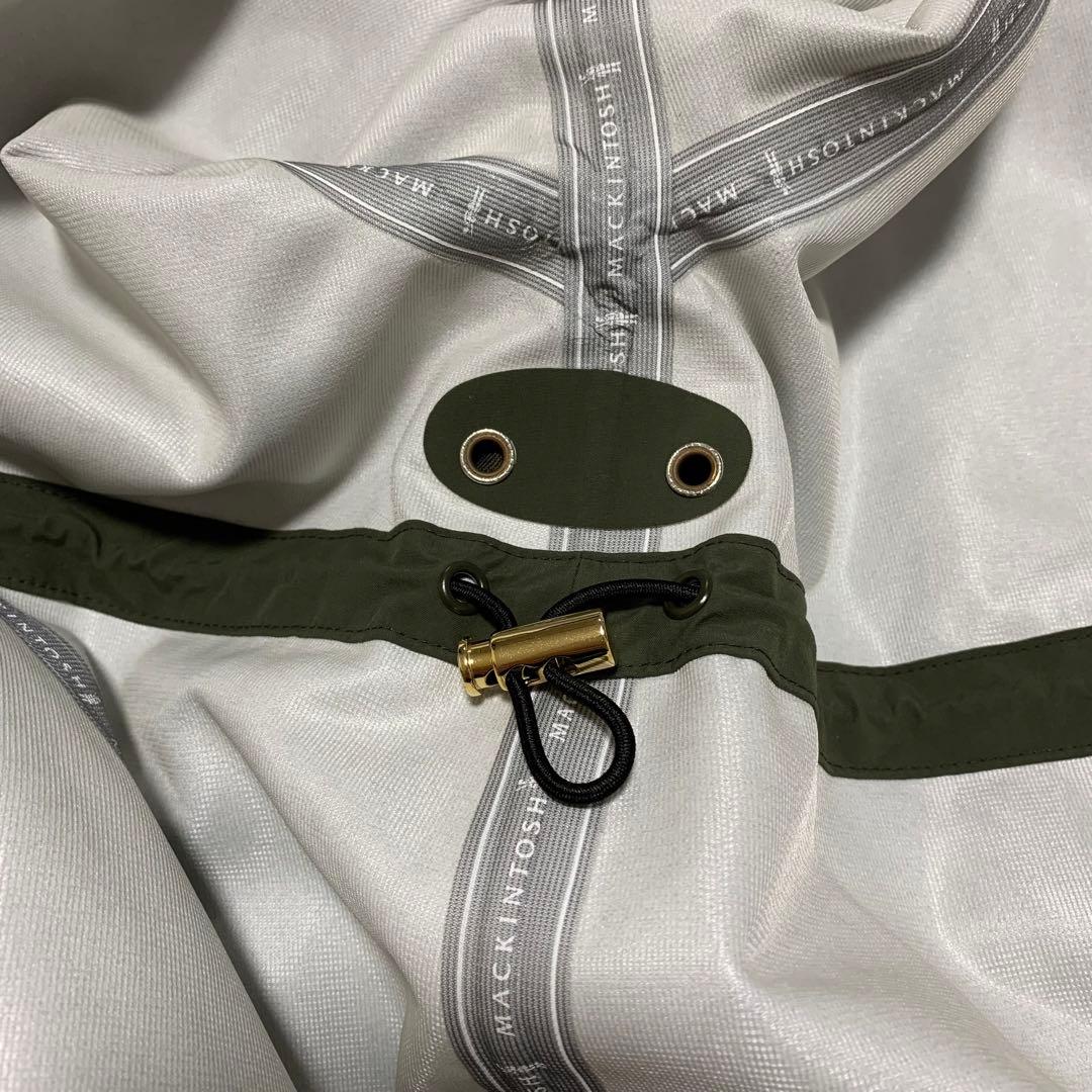 【極美品】マッキントッシュ スカイパーカー グリーン L モッズコート ファー