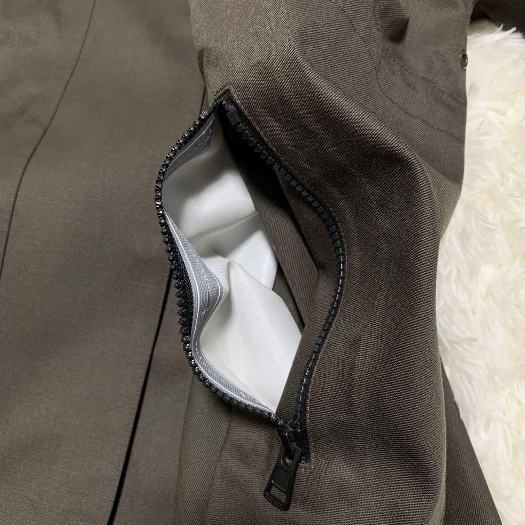 【極美品】マッキントッシュ スカイパーカー グリーン L モッズコート ファー