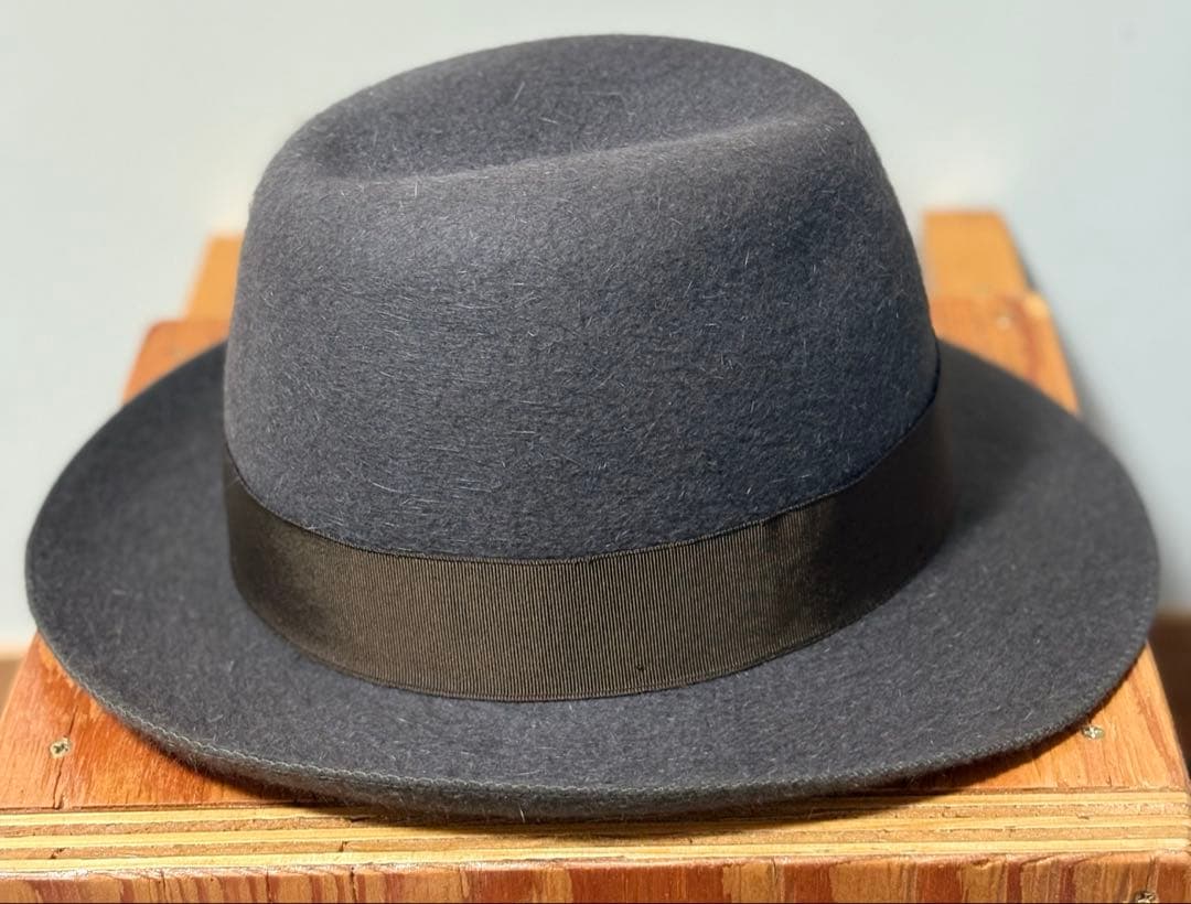 Borsalino トラベラー　58 ボルサリーノ フェルトハット　ベージュ