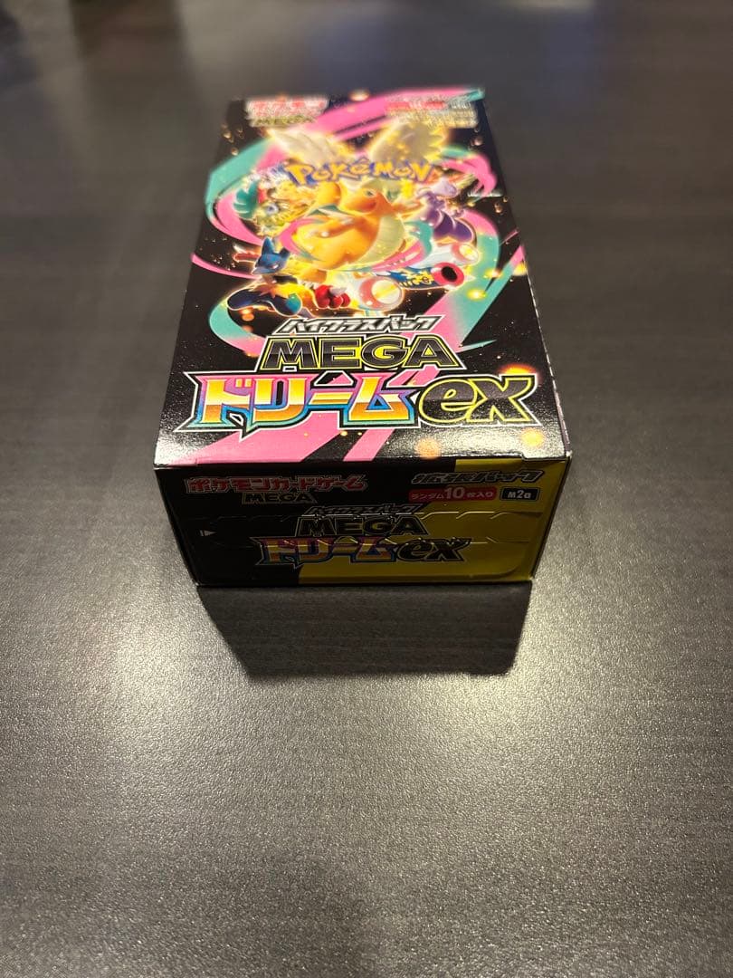 ポケモンカードゲーム MEGAドリームexシュリンクなしぺりぺり付き1ボックス