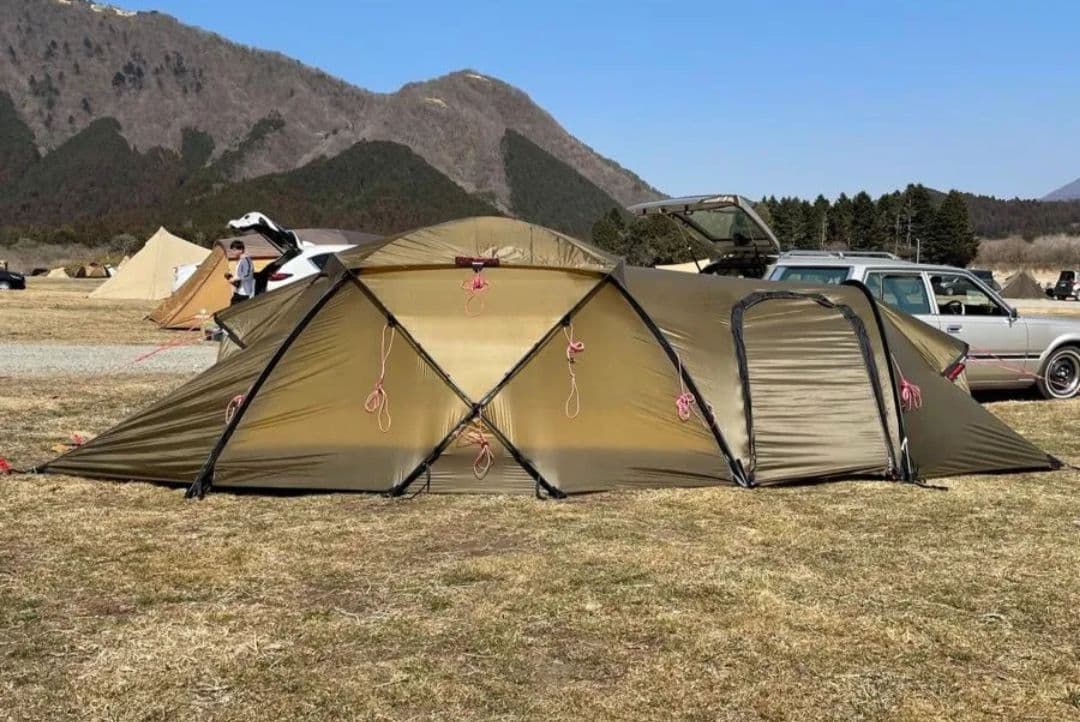 最終値下げ　HILLEBERG SAITARIS サンド　フットプリント付き