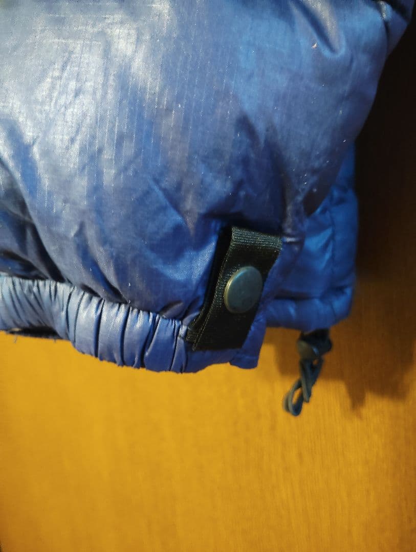 THE NORTH FACE ヌプシダウンジャケット ブルー・ブラックXSノース