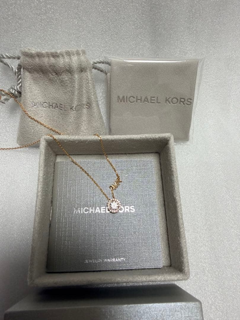 MICHAEL KORS マイケルコース ネックレス ローズゴールド 新品未使用