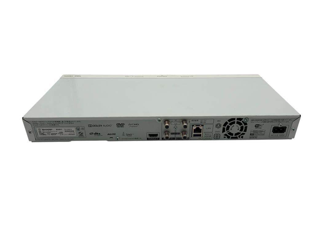 SHARP 2B-C10DW2 ブルーレイディスクレコーダー
