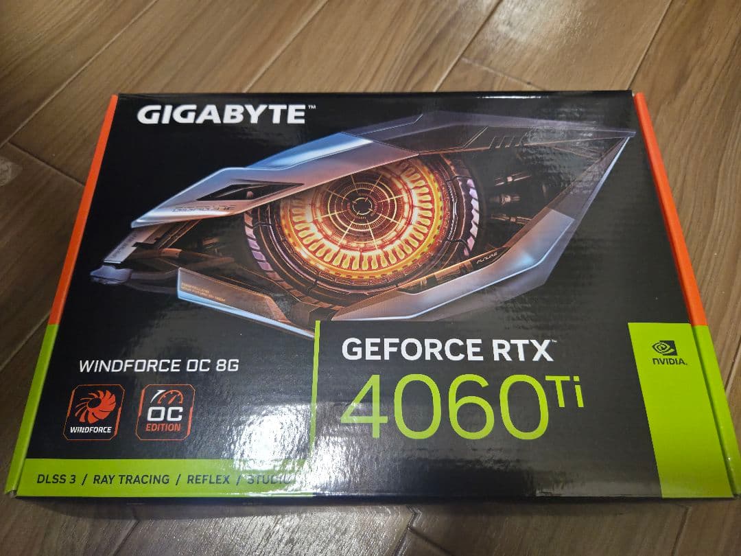 グラフィックボード・グラボ・ビデオカード GeForce RTX 4060 Ti WINDFORCE OC - 8GB