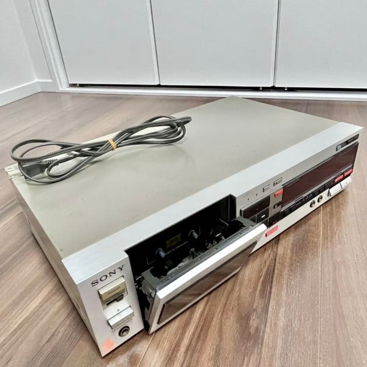 【ヴィンテージ物】レトロ SONY デジックデッキ TC-FX705