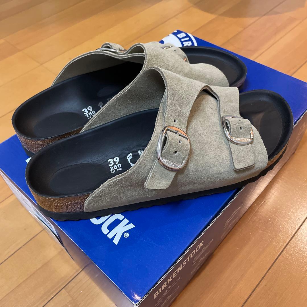 【別注】BIRKENSTOCK ZURICH トープ/サンダル 39