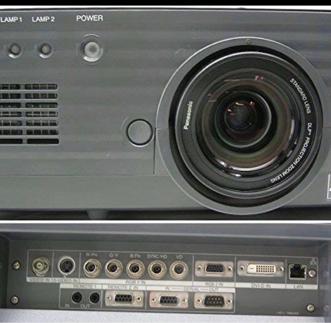 PANASONIC PT-DW5100 ★5500ルーメン　ランプ新品交換済