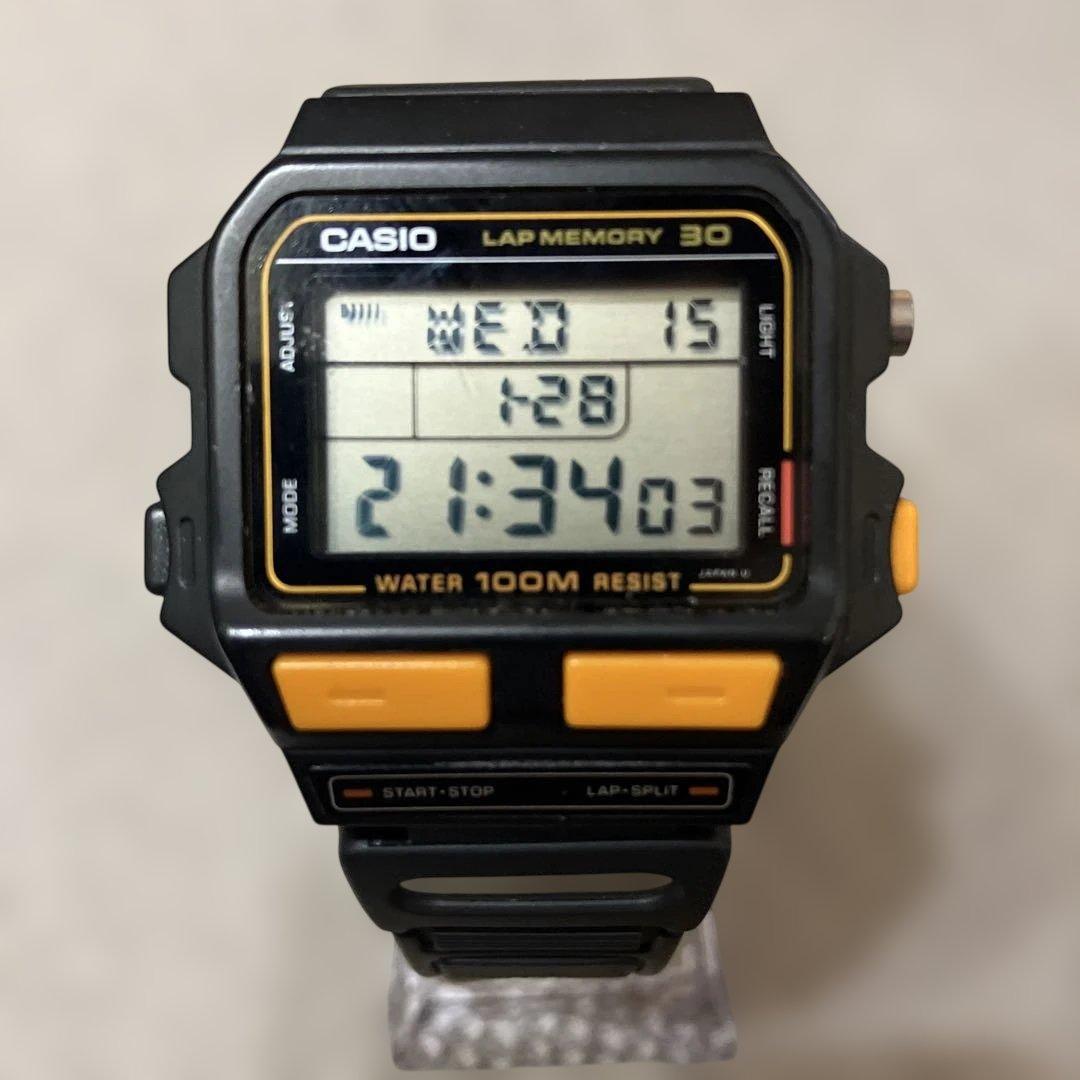 CASIO SDB-500W 稼働品 電池交換済 ヴィンテージ W61612