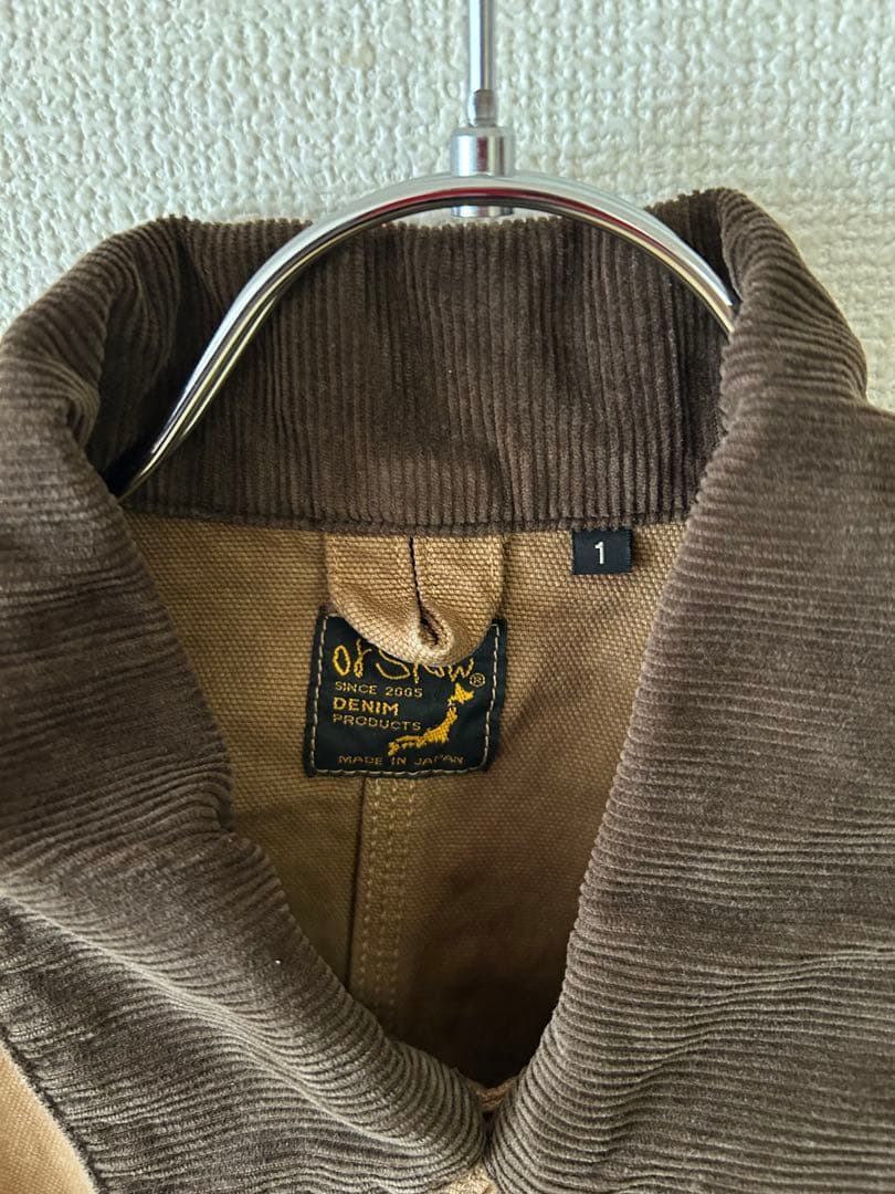 【新品・未使用】RELAX FIT OXFORD COVERALL サイズ1