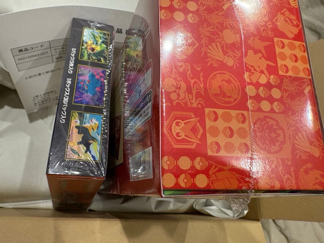 ポケモンセンター トウホク　スペシャルBOX インフェルノX シュリンク付BOX