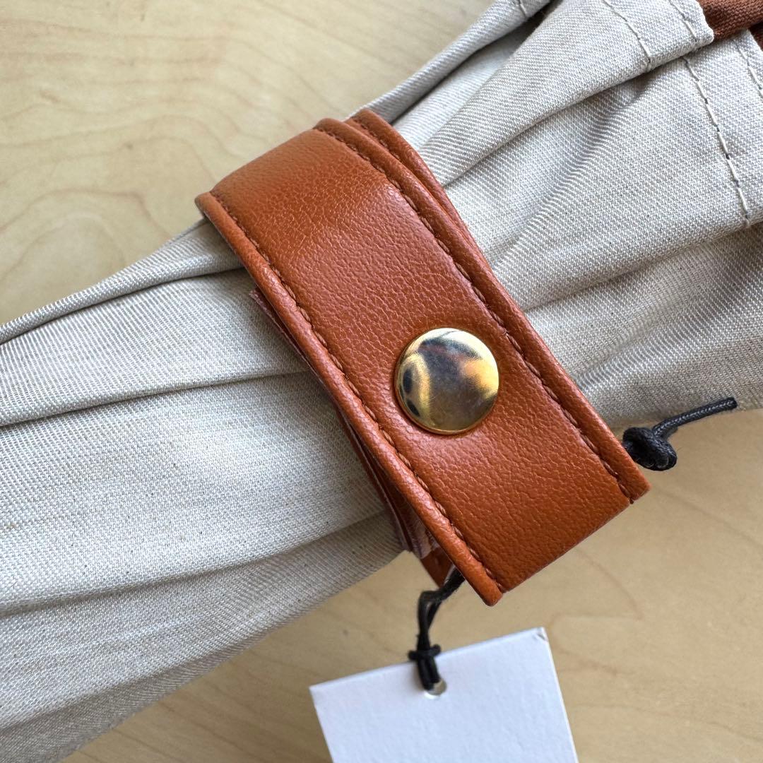 ★新品★GRACY　晴雨兼用パラソル　日傘　遮光　遮熱　バイカラー　ナチュラル