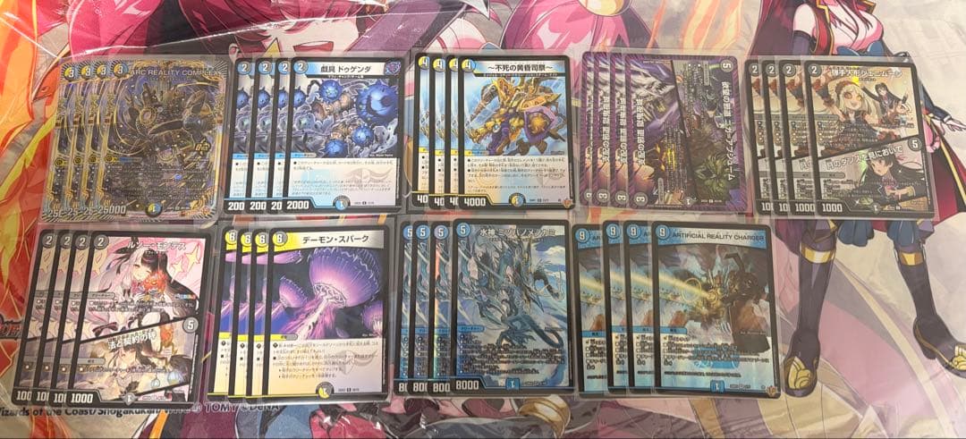 デュエマ　引退品まとめ売り　デッキとプレマ