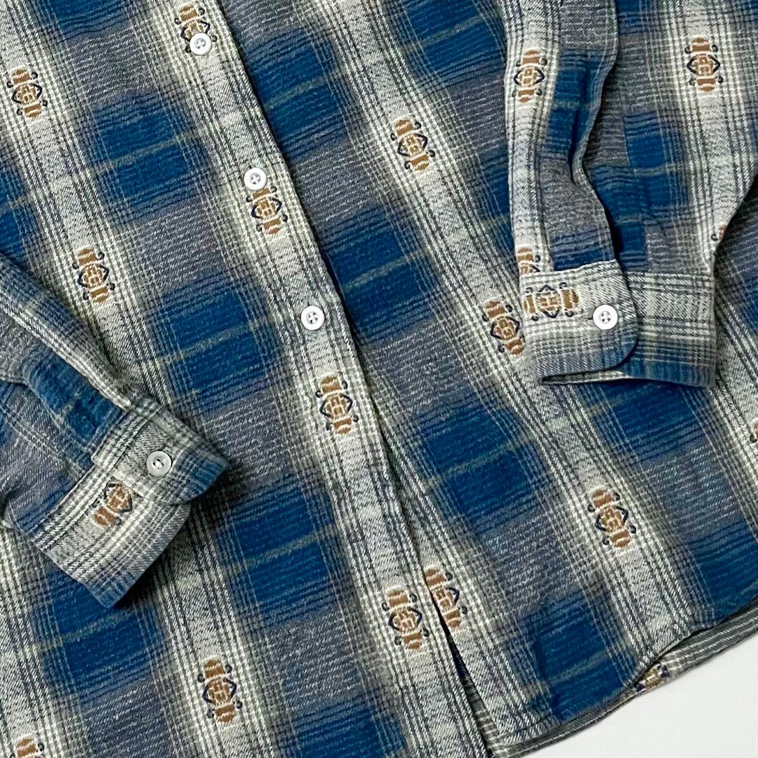 80s L.L. Bean ヴィンテージ フランネルシャツ ネルシャツ USA製