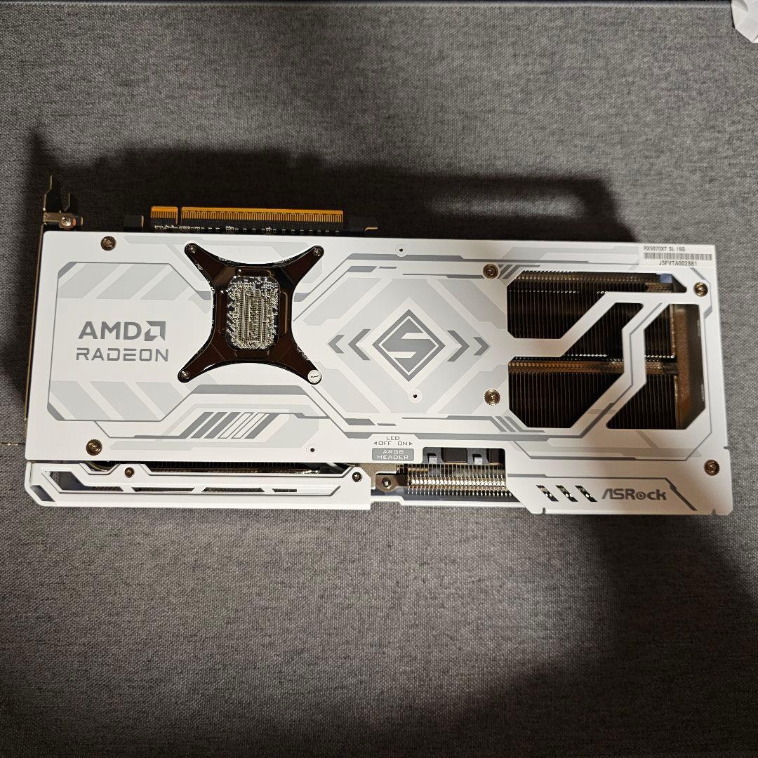 グラフィックボード・グラボ・ビデオカード ASRock RX9070XT Steel Legend