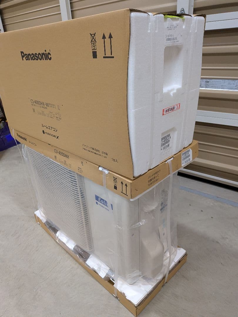 Panasonic エアコン CS-405DHX-W 本体
