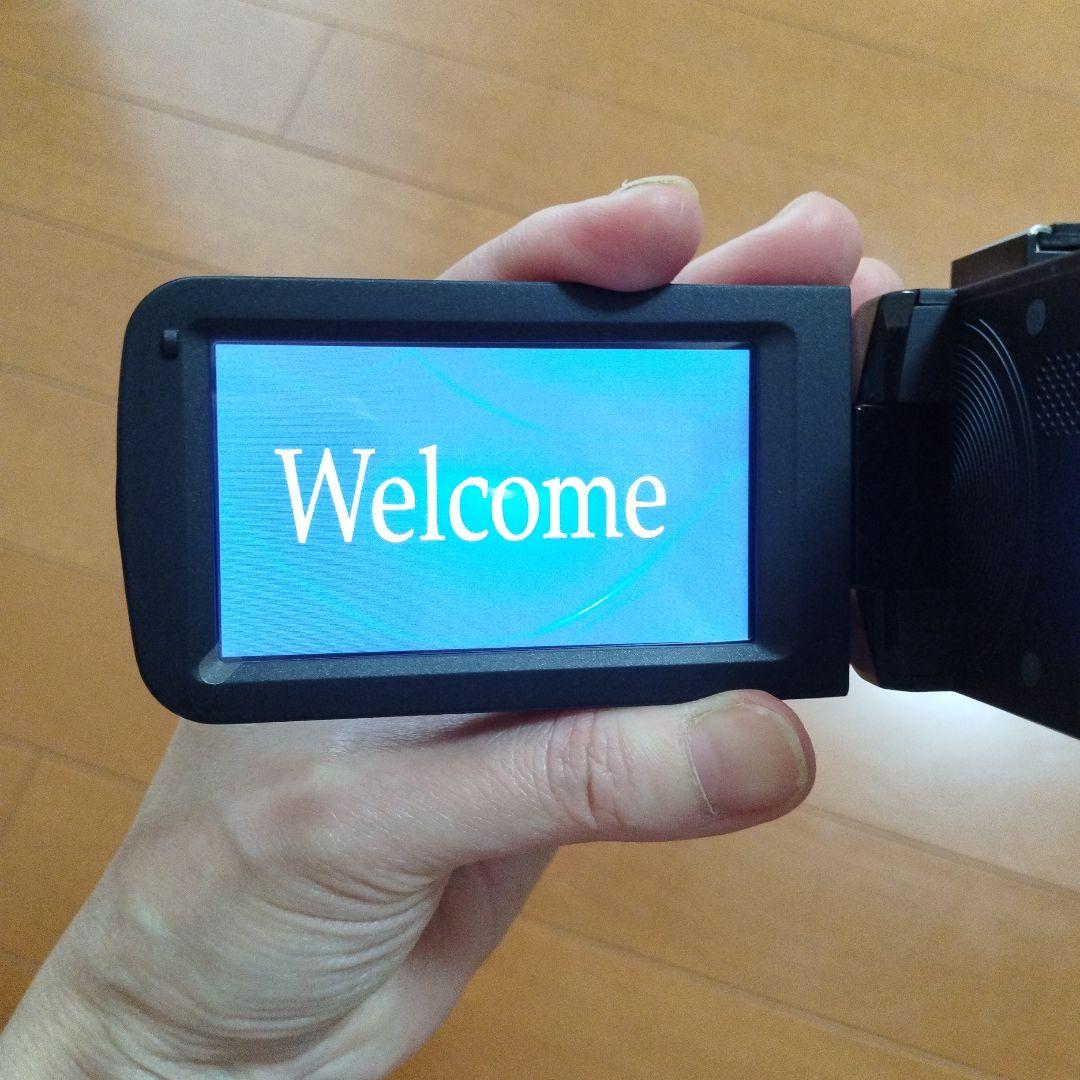 4K ハンディカメラ　ビデオカメラ　三脚　セット