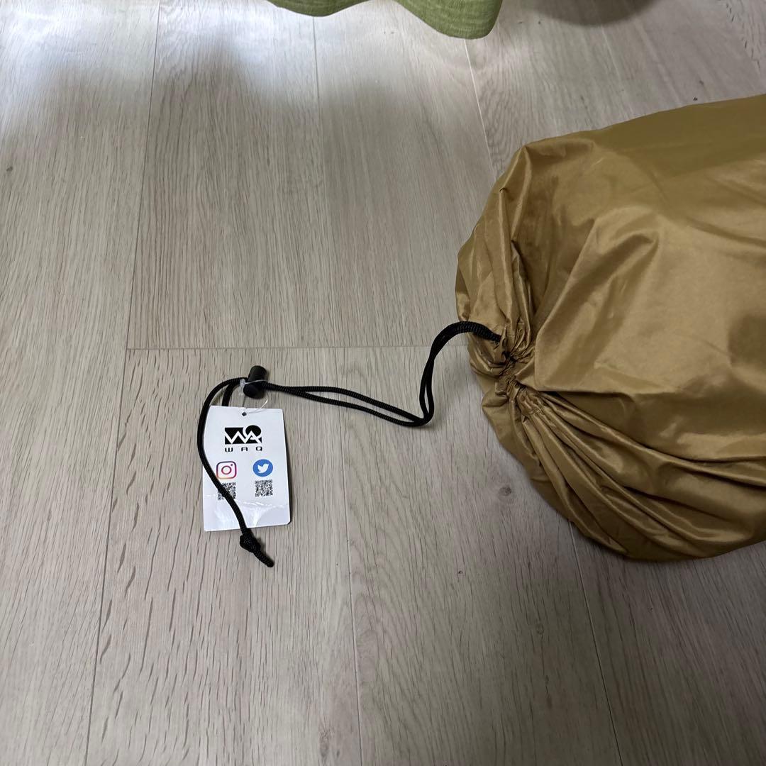 WAQ インフレーターマット キャンプマット 10cm シングル