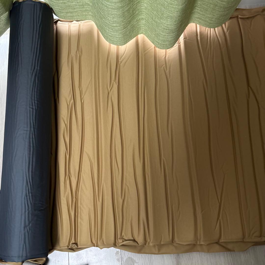 WAQ インフレーターマット キャンプマット 10cm シングル