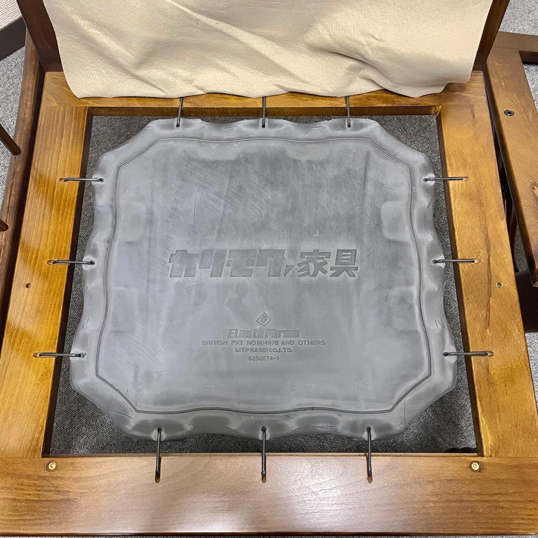 【良品】カリモクセパレートソファ 3人掛け トリプルソファ 3P WC60モデル