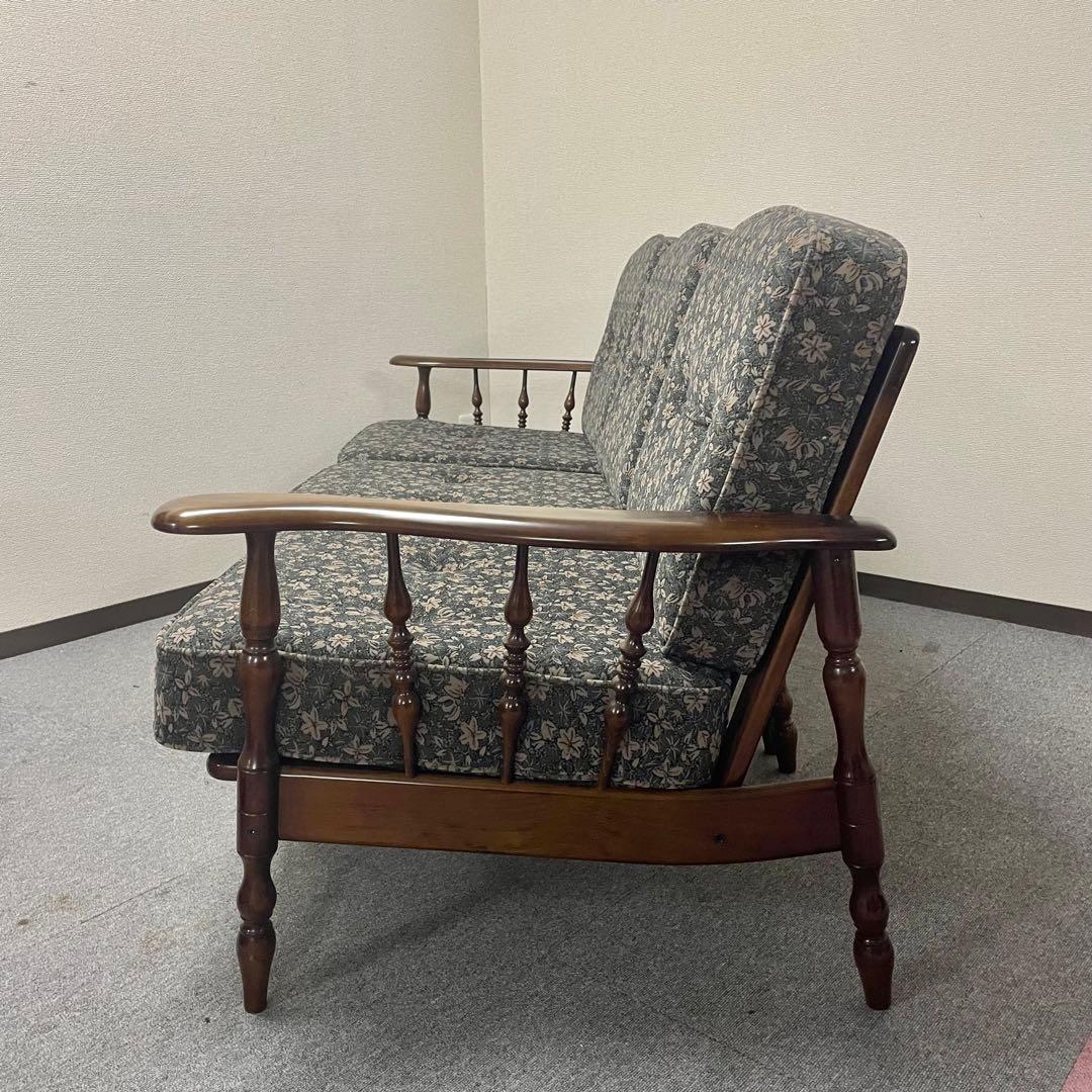 【良品】カリモクセパレートソファ 3人掛け トリプルソファ 3P WC60モデル