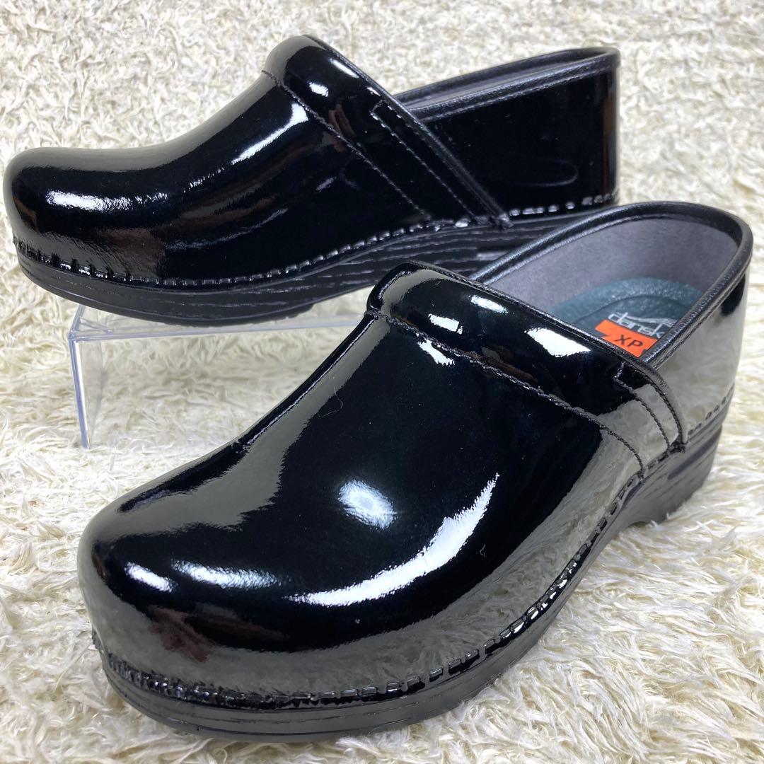『極美品』dansko XP ダンスコ クロッグ サボサンダル スリッポン 黒