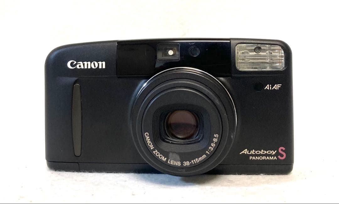 【完動品 美品】Canon Autoboy S PANORAMA ブラックボディ