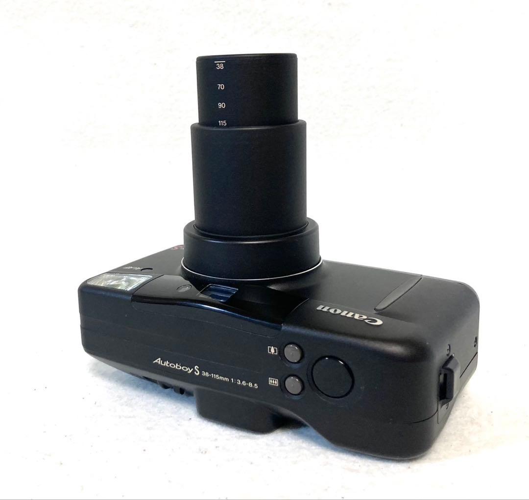 【完動品 美品】Canon Autoboy S PANORAMA ブラックボディ