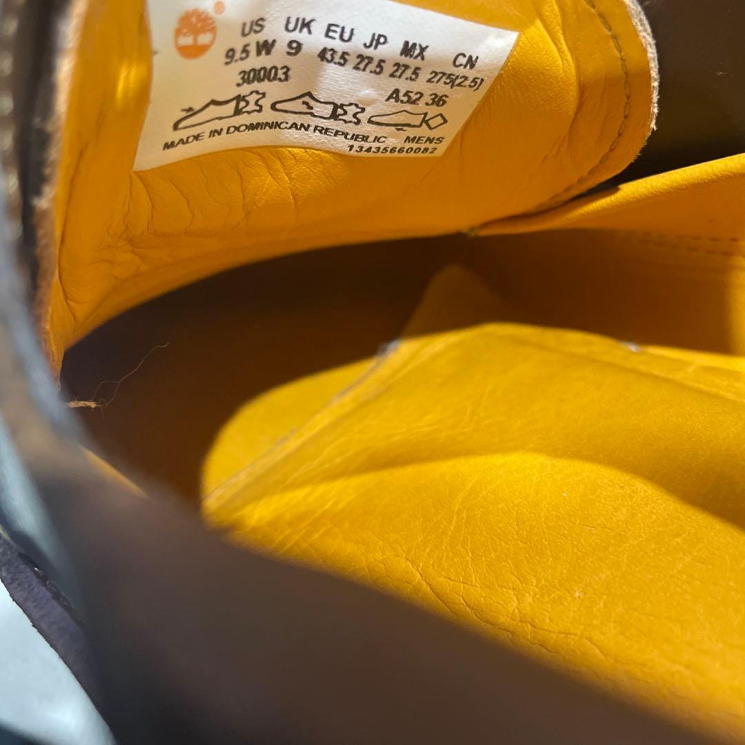 Timberland ティンバーランド 27.5㎝3EYE ブラウン　30003